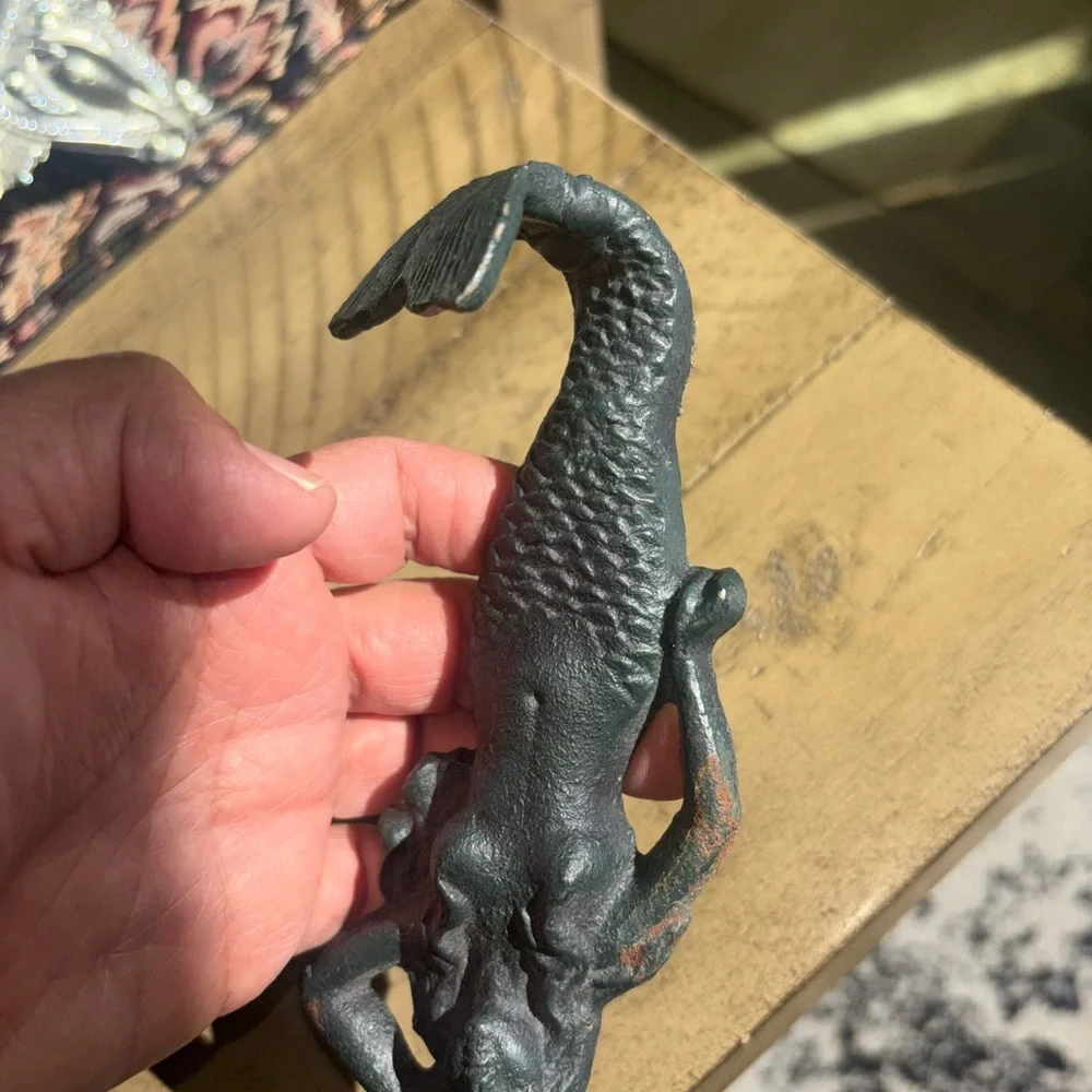 Vintage metal Mermaid hook